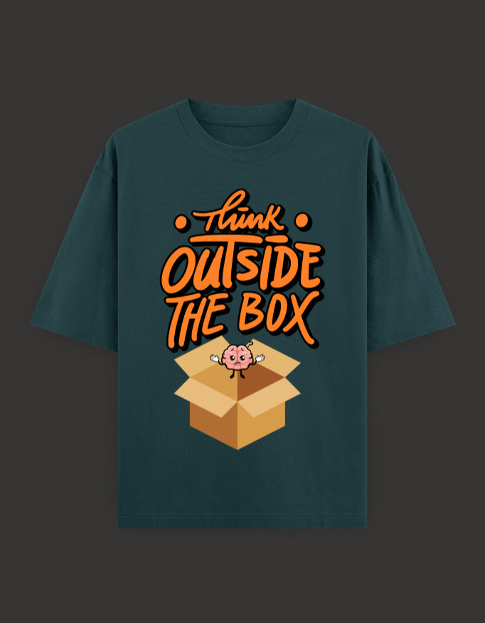 SkyBi Shirts Oversized T-Shirt 240 GSM Heavyweight Cotton - SkyBi Shirts