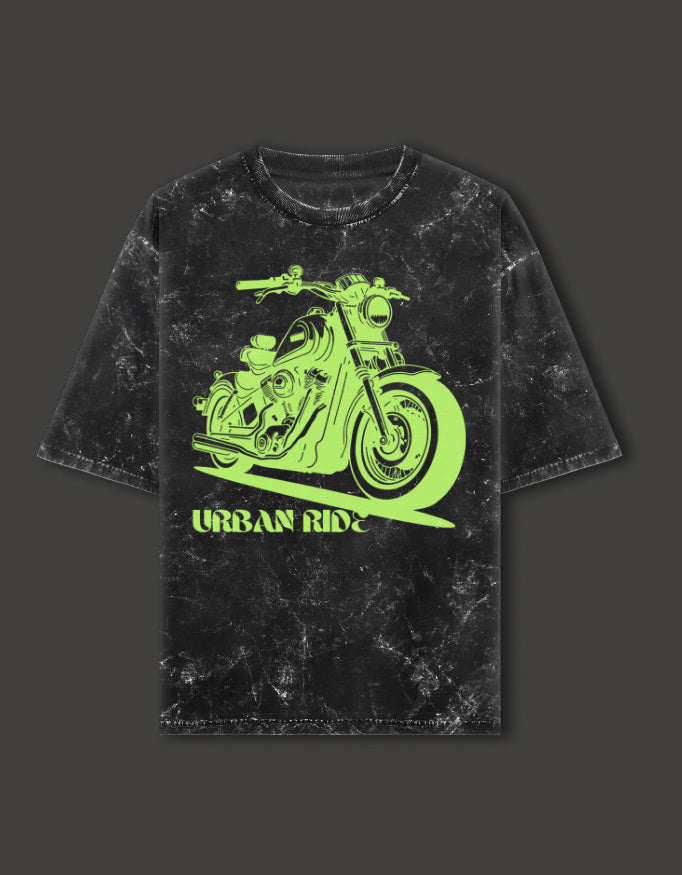 SkyBi Shirts Oversized T-Shirt 240 GSM Heavyweight Cotton - SkyBi Shirts