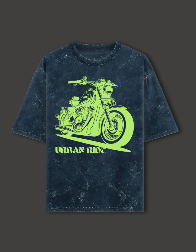 SkyBi Shirts Oversized T-Shirt 240 GSM Heavyweight Cotton - SkyBi Shirts