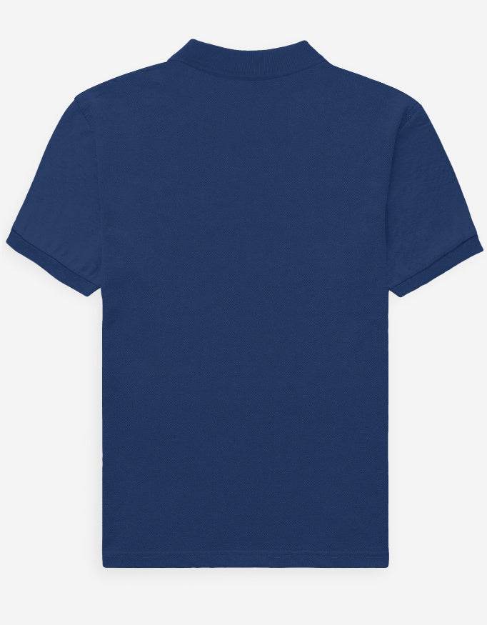 SkyBi Shirts Royal Blue Men's Polo Shirt Comfort Fit - SkyBi Shirts