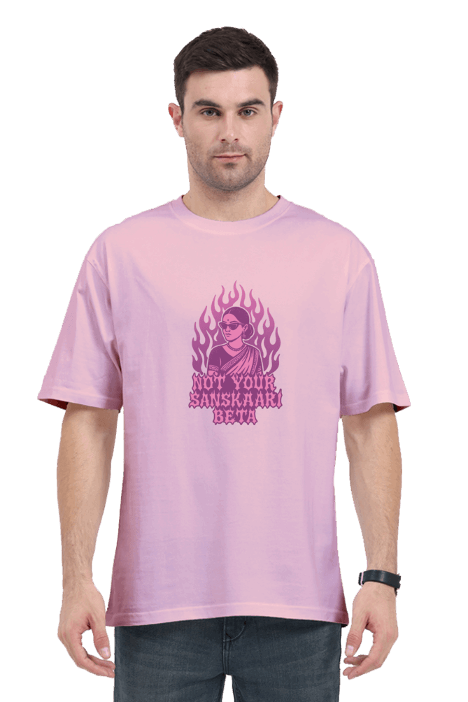 SkyBi Shirts Oversized T-Shirt 240 GSM Heavyweight Cotton - SkyBi Shirts