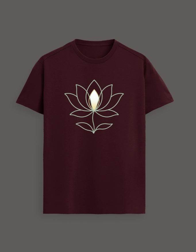 SkyBi Premium Spiritual Yoga T-Shirt| Glow in Dark - SkyBi Shirts