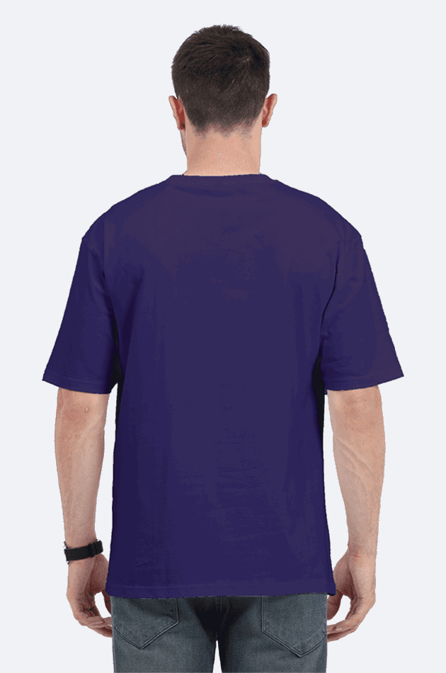 SkyBi Shirts Stylish Oversized T-Shirt 240 GSM Heavyweight Cotton - SkyBi Shirts