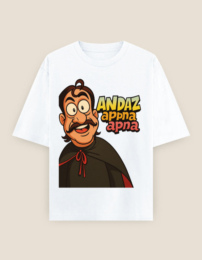 SkyBi Shirts Oversized T-Shirt 240 GSM Heavyweight Cotton - SkyBi Shirts