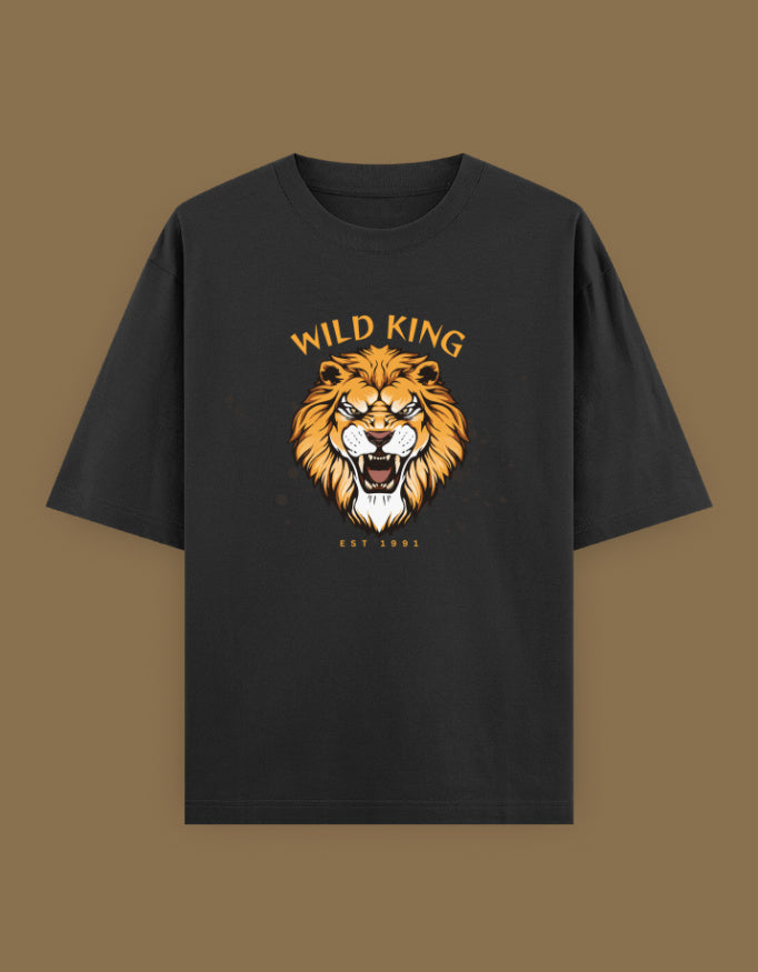 SkyBi Shirts Oversized T-Shirt 240 GSM Heavyweight Cotton - SkyBi Shirts