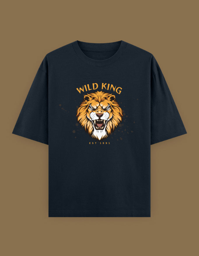 SkyBi Shirts Oversized T-Shirt 240 GSM Heavyweight Cotton - SkyBi Shirts