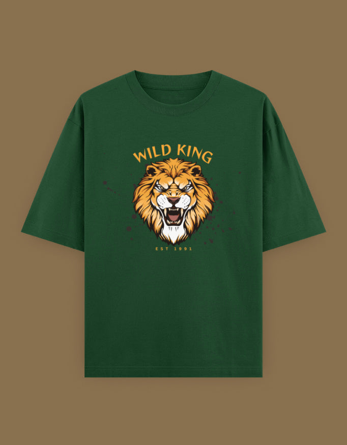 SkyBi Shirts Oversized T-Shirt 240 GSM Heavyweight Cotton - SkyBi Shirts