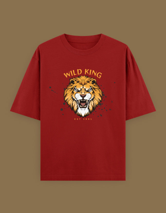 SkyBi Shirts Oversized T-Shirt 240 GSM Heavyweight Cotton - SkyBi Shirts