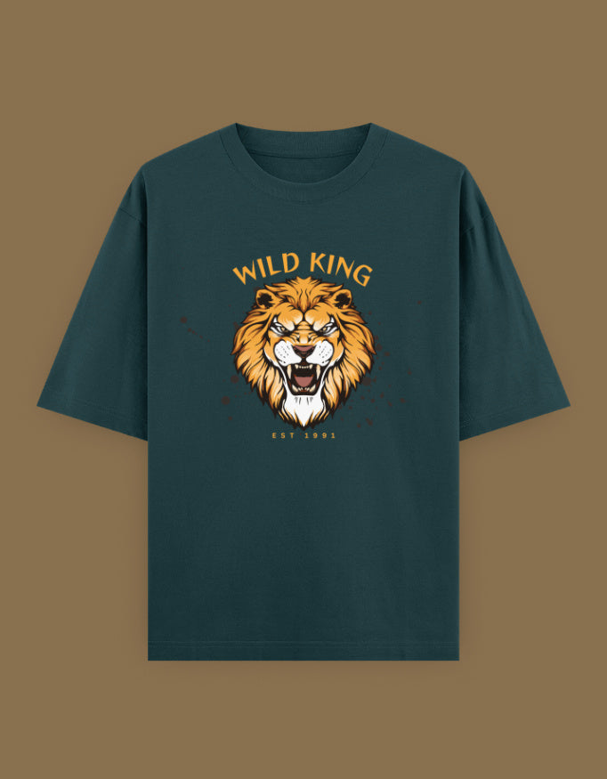 SkyBi Shirts Oversized T-Shirt 240 GSM Heavyweight Cotton - SkyBi Shirts