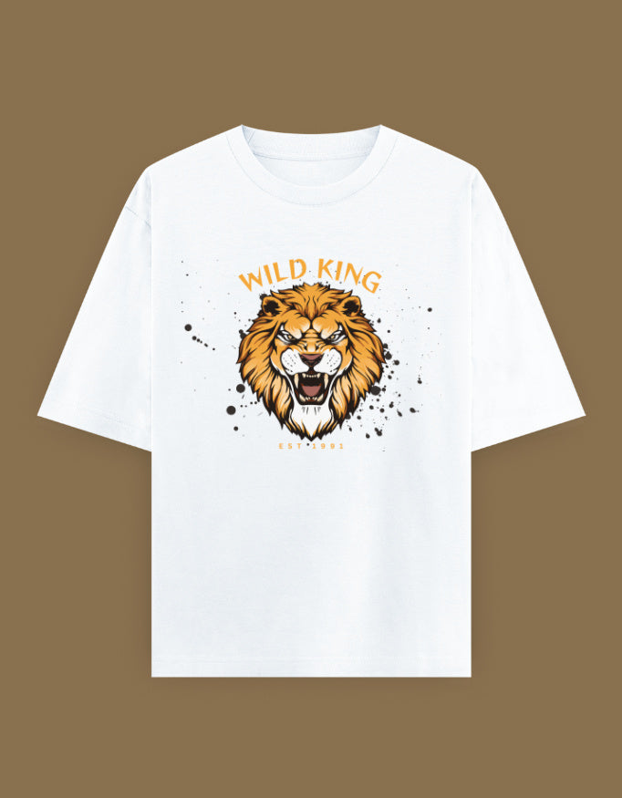 SkyBi Shirts Oversized T-Shirt 240 GSM Heavyweight Cotton - SkyBi Shirts