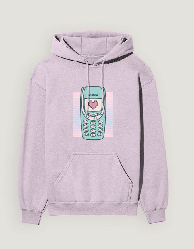 SkyBi Shirts Y2K 90s Nostalgia Sweatshirt with Retro Phone - SkyBi Shirts