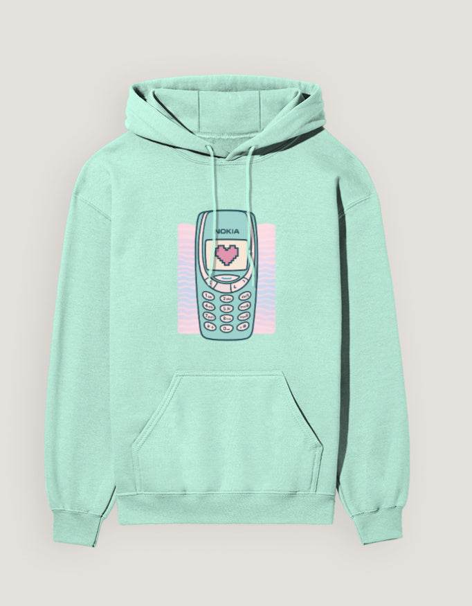 SkyBi Shirts Y2K 90s Nostalgia Sweatshirt with Retro Phone - SkyBi Shirts
