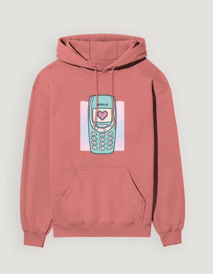 SkyBi Shirts Y2K 90s Nostalgia Sweatshirt with Retro Phone - SkyBi Shirts