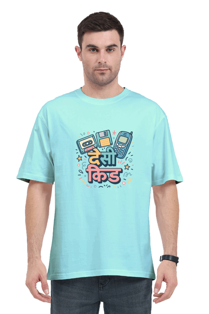 SkyBi Shirts Y2K Cute Oversized T-Shirt 240 GSM Heavyweight Cotton - SkyBi Shirts