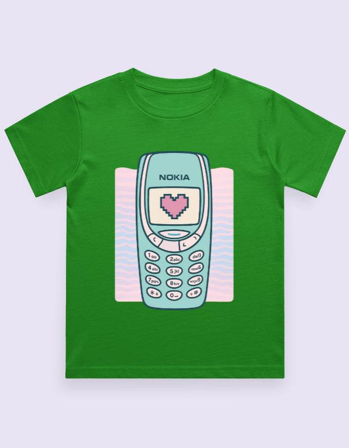 SkyBi Shirts Y2K Kids Graphic Tee Vintage Phone - SkyBi Shirts