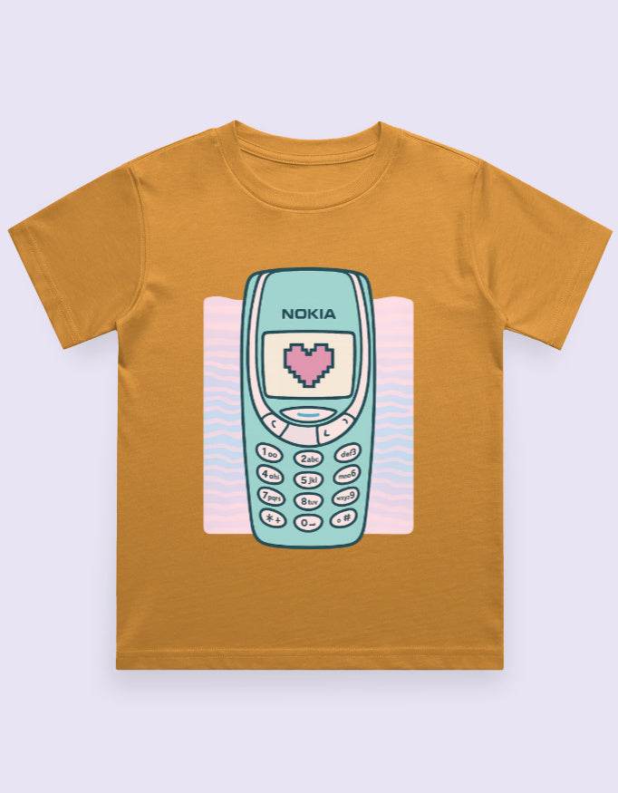 SkyBi Shirts Y2K Kids Graphic Tee Vintage Phone - SkyBi Shirts
